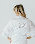 Custom bridal gown