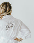 Custom bridal gown