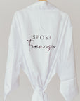 Custom bridal gown