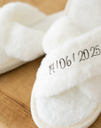 Pantofole sposa e damigelle personalizzate