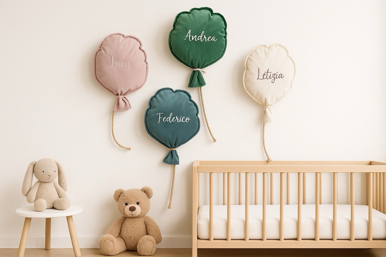 Fiocco Nascita a forma di Palloncino