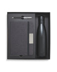 "SUMMIT" Set Regalo Notebook, Penna e Borraccia Termica Personalizzata