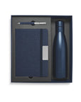 "SUMMIT" Set Regalo Notebook, Penna e Borraccia Termica Personalizzata