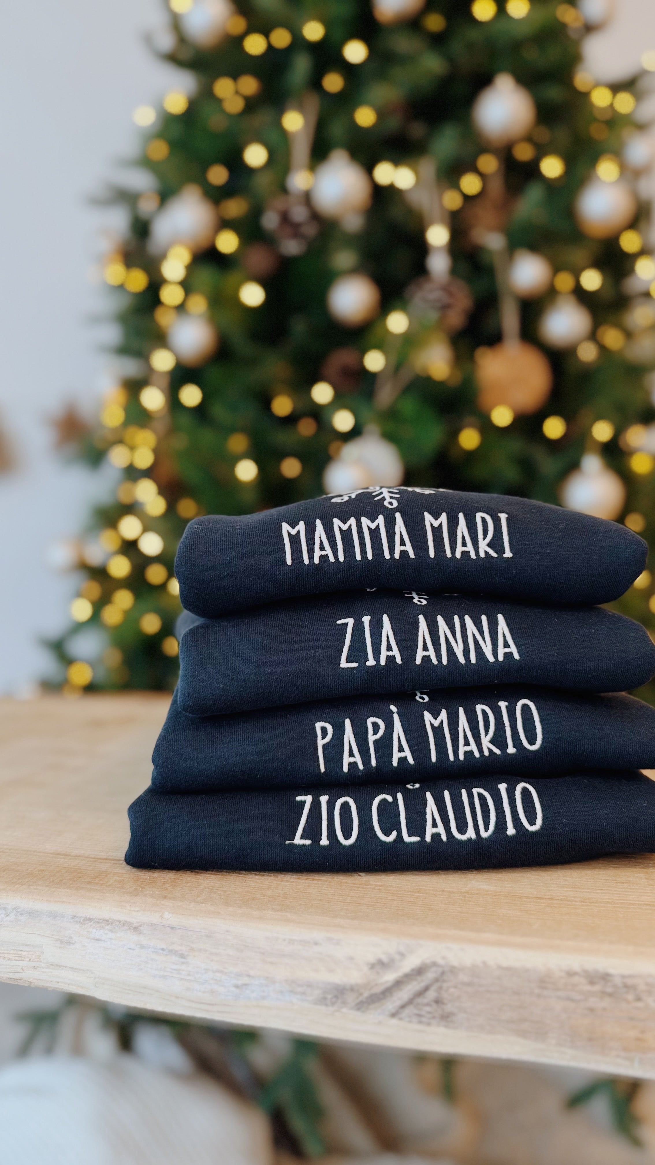 Felpa &quot;Xmas&quot; Set Famiglia