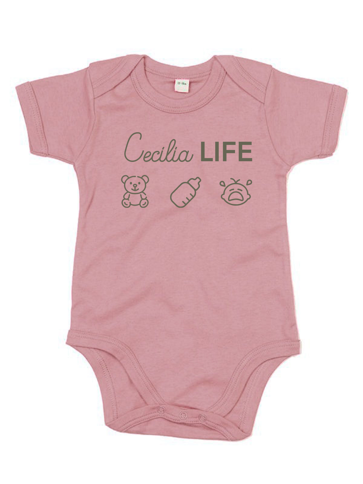 Body Bambino Matchy Coordinata – Genitori &amp; Bimbi con Stampa personalizzata