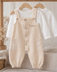 Salopette + Maglia in 100% Filo di Cotone