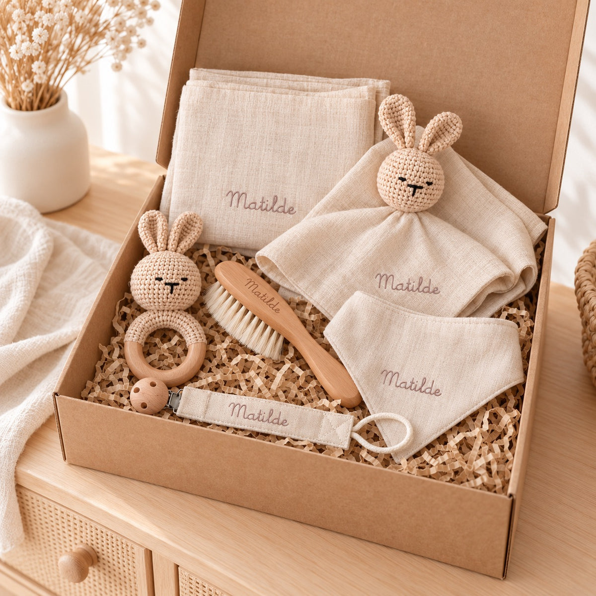 Set Regalo Nascita Dolce Coccola  - Personalizzato