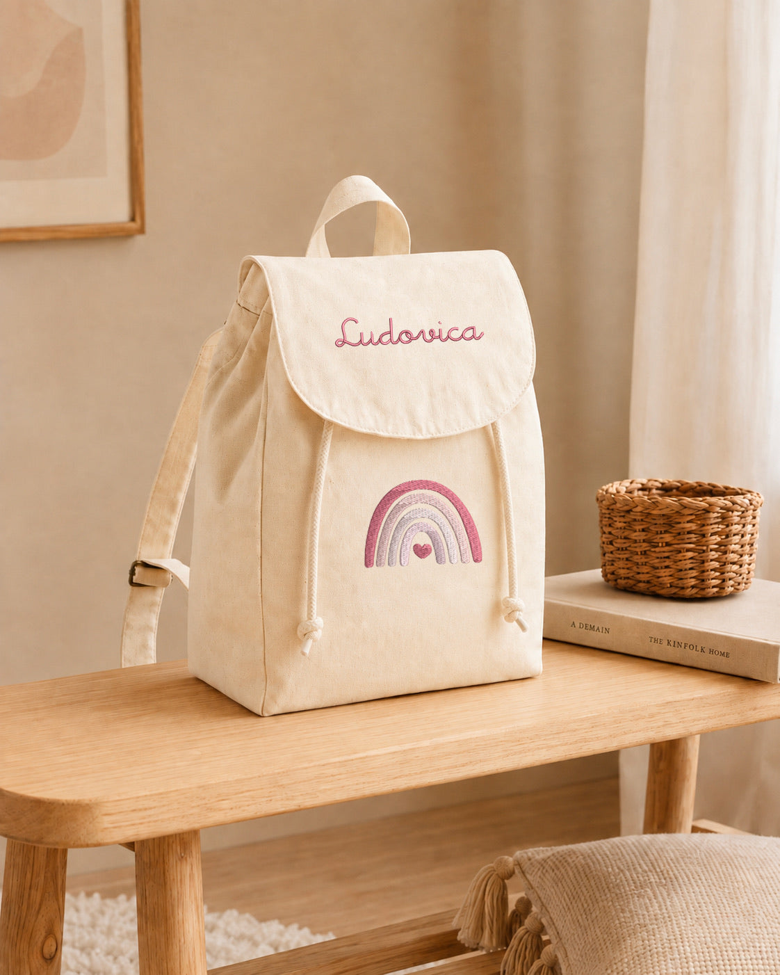 Zainetto Bambino con Ricamo Personalizzato
