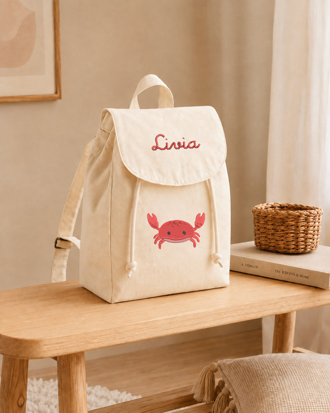 Zainetto Bambino con Ricamo Personalizzato