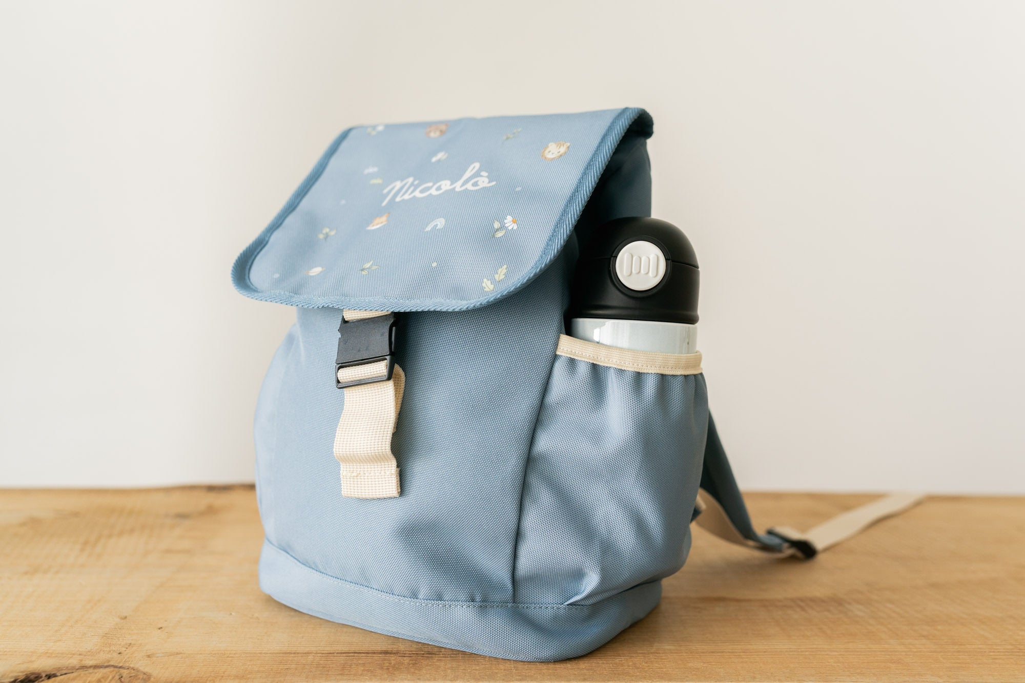 Zainetto e Borraccia Bambino "Piccole Scoperte"