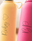 "BLOOM" Borraccia Termica soft touch con incisione personalizzata