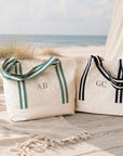 Borsa Mare "Sorrento" con ricamo personalizzato