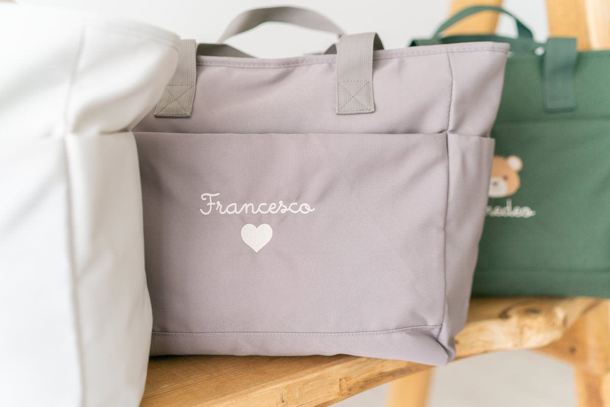 Borsa Passeggino personalizzata con ricamo
