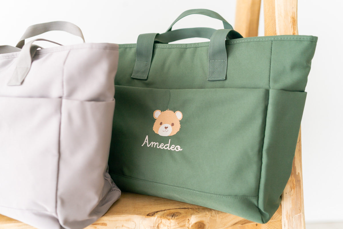 Borsa Passeggino personalizzata con ricamo