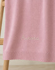 Barboteuse chenille de Noël rouge avec broderie personnalisée (col nuage)