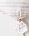 Cuscino a Palloncino in Piquet a Righe personalizzato