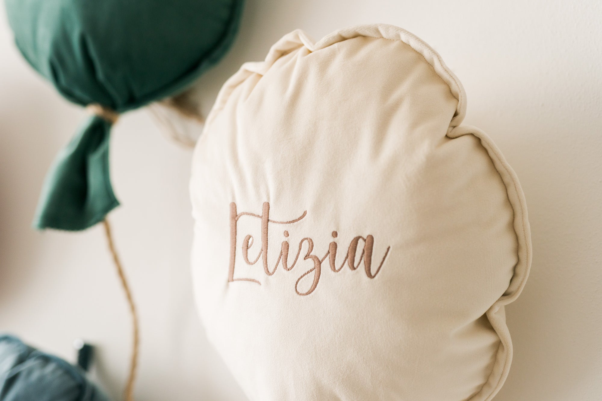 Cuscino a Palloncino in Velluto personalizzato