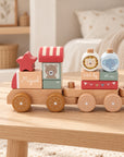 Trenino Legno Circus Personalizzato