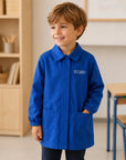Grembiule Zip Bambino Scuola Primaria con ricamo del nome