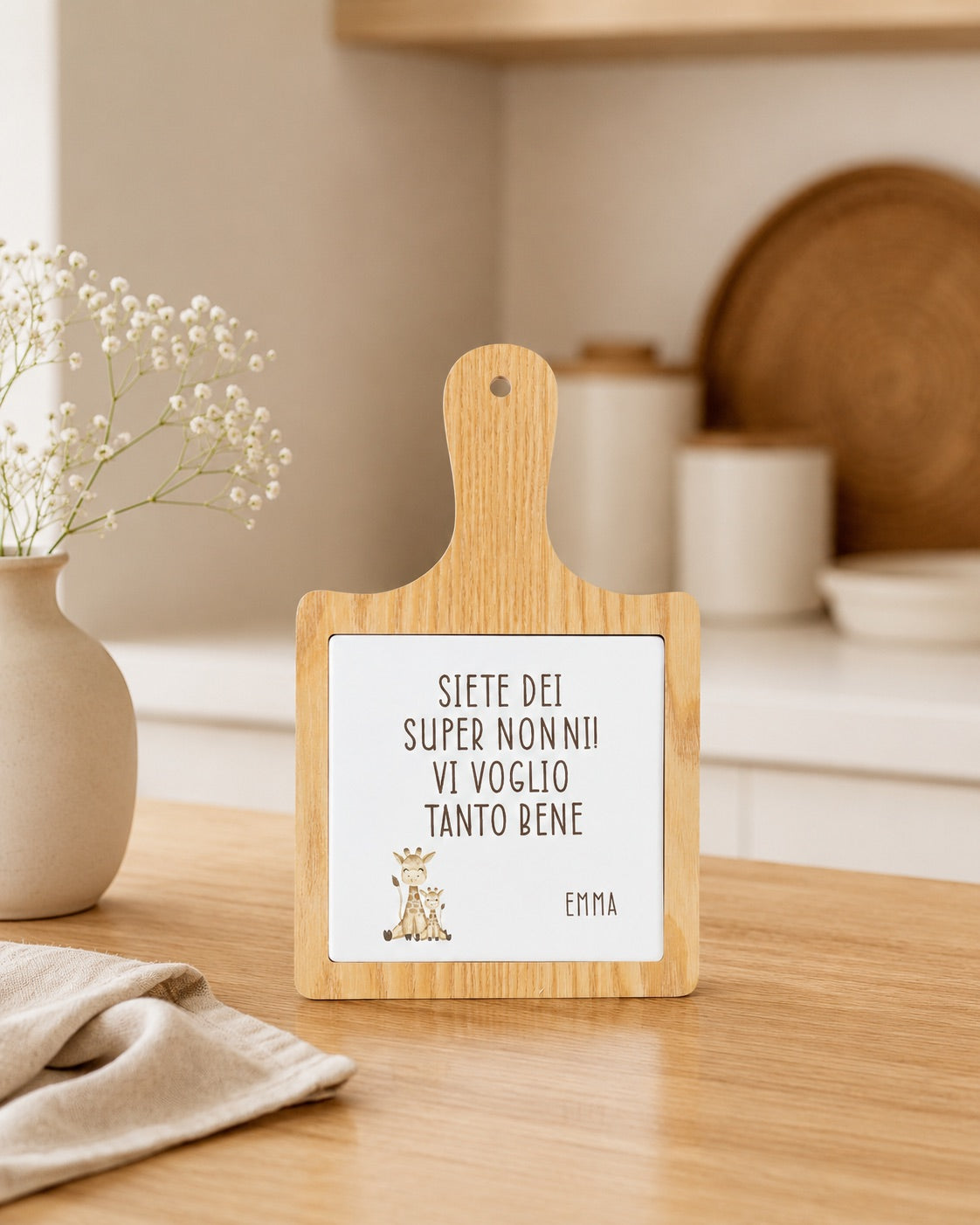 Tagliere in ceramica personalizzato