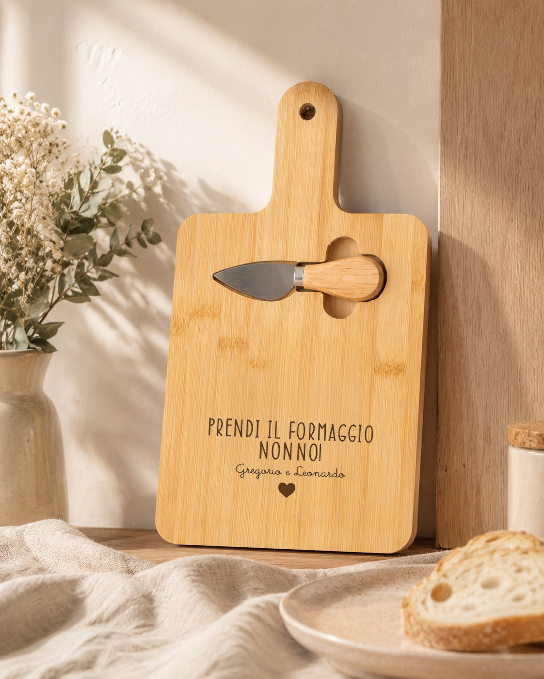 Tagliere formaggi personalizzato