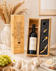 Scatola per Vino con Accessori personalizzato