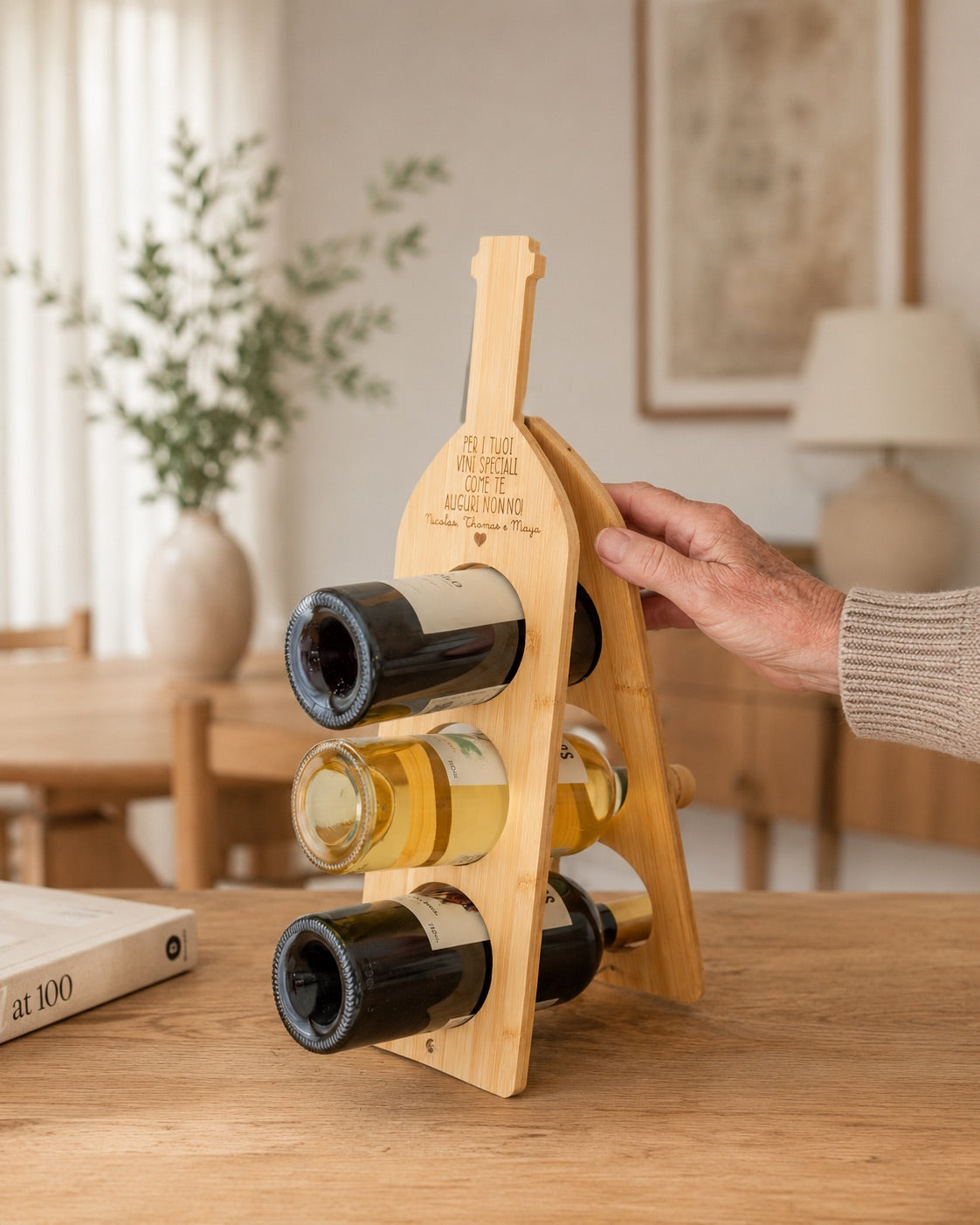 Portabottiglie Vino personalizzato