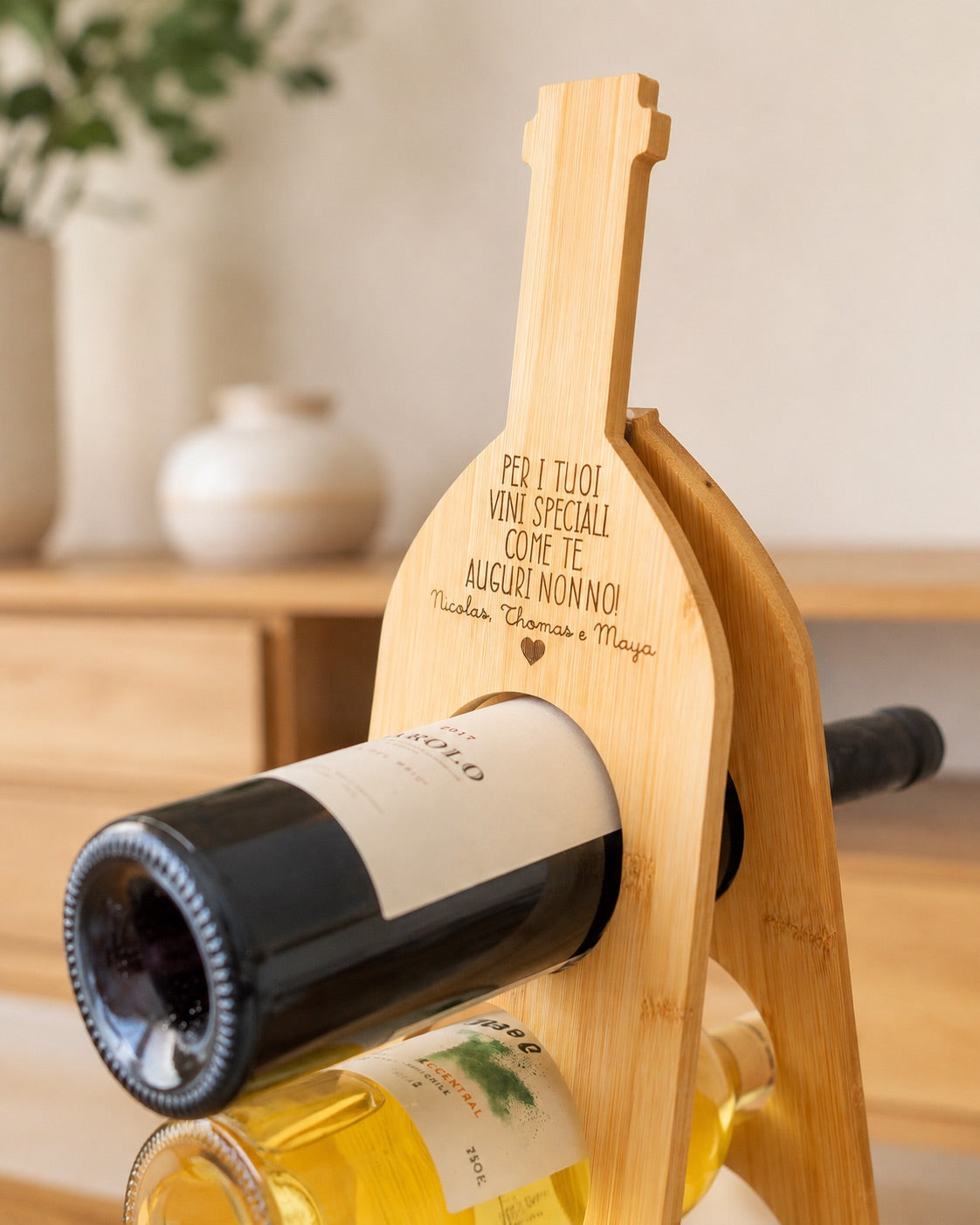 Portabottiglie Vino personalizzato