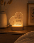 Lampada notturna personalizzata