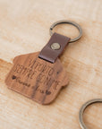 Portachiavi in Legno personalizzato