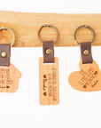 Portachiavi in Legno personalizzato