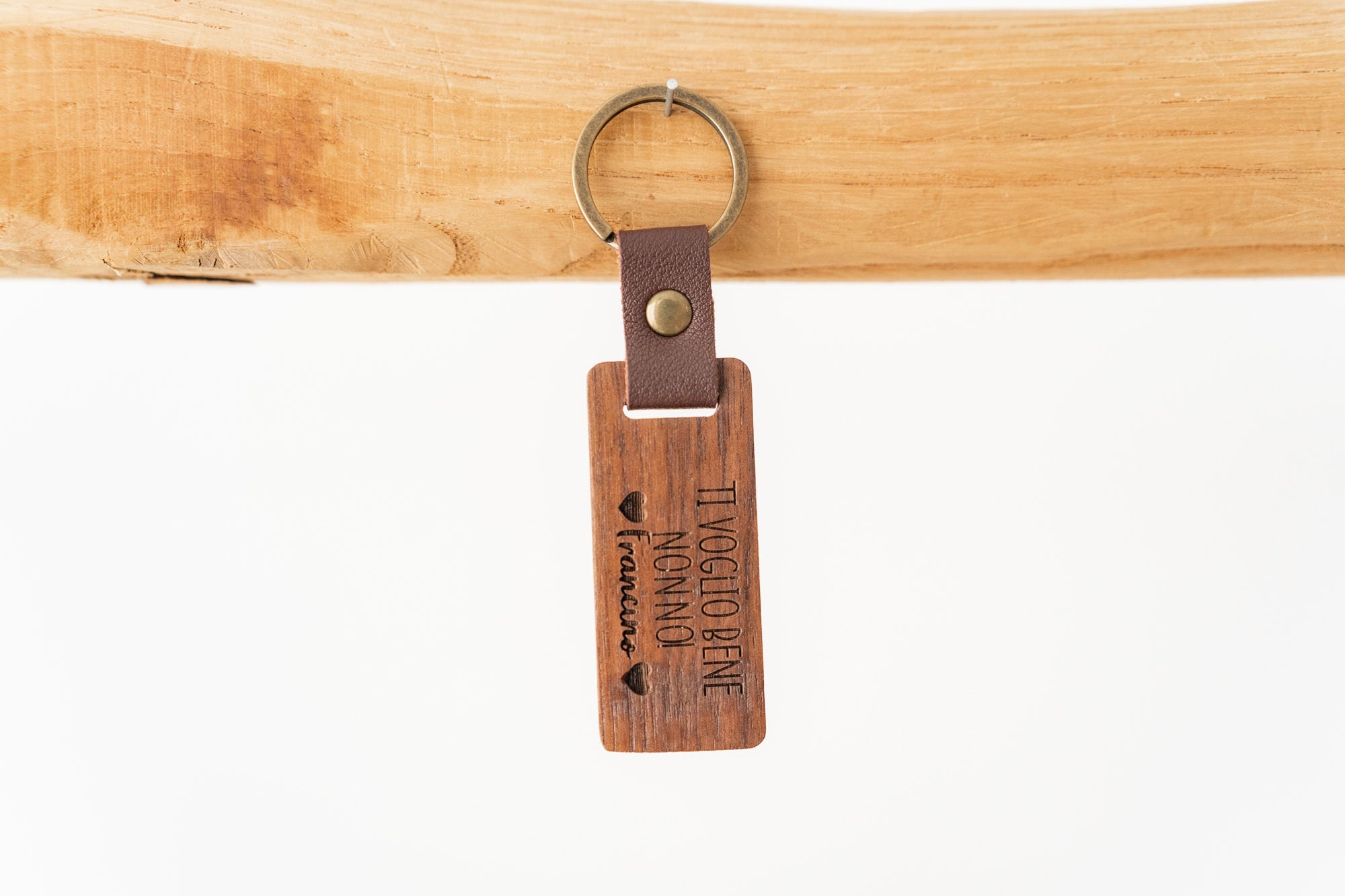 Portachiavi in Legno personalizzato