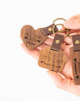 Portachiavi in Legno personalizzato