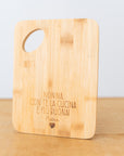 Tabla de cortar personalizada