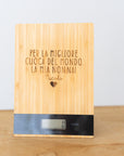 Báscula personalizada