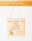 Quadretto con dedica personalizzata