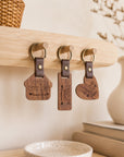Portachiavi in Legno personalizzato