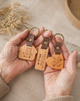 Portachiavi in Legno personalizzato