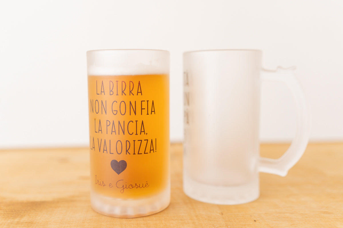 Boccale birra personalizzato