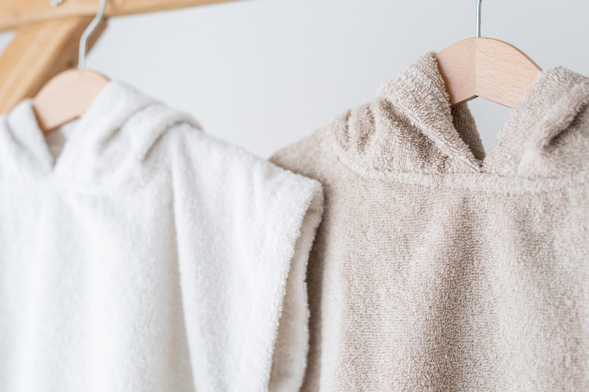 Poncho in cotone con ricamo personalizzato