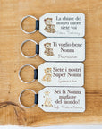 Portachiavi ecopelle personalizzato