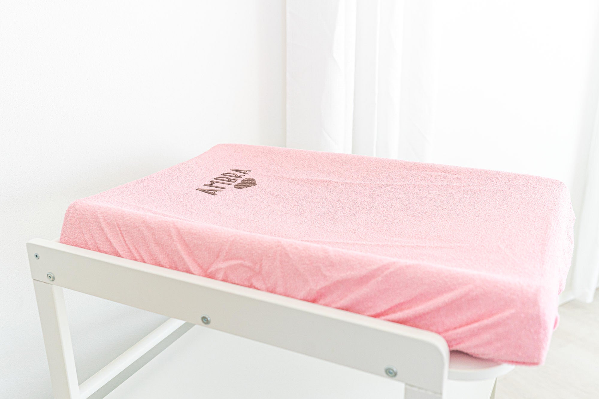 Coprifasciatoio con Ricamo 100% Cotone
