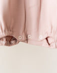 Pagliaccetto Jersey Rose con ricamo personalizzato