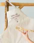 Grembiule +  Cucchiaio con personalizzazione
