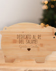 Tagliere "Pig" con incisione