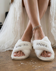 Pantofole sposa e damigelle personalizzate