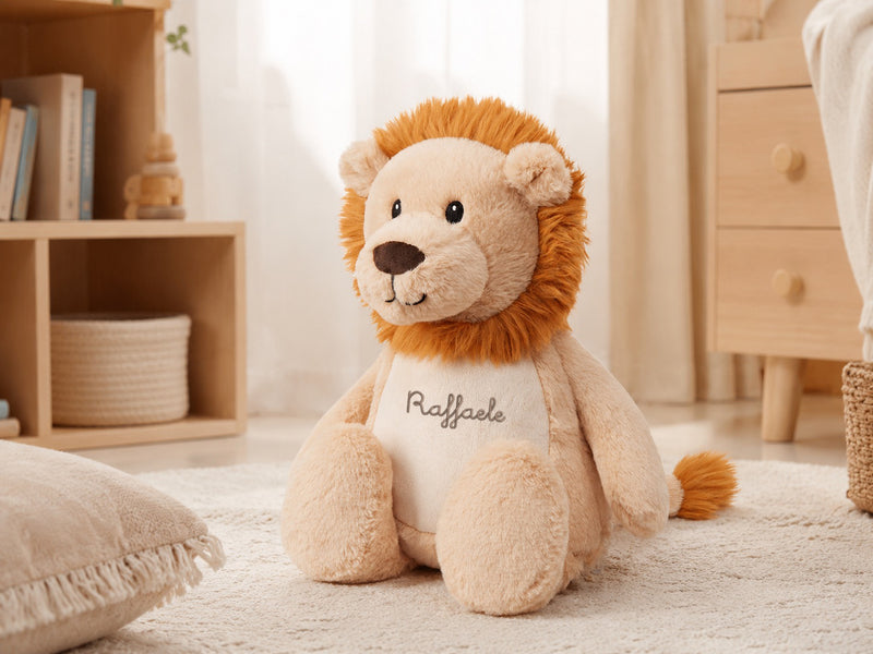 Peluche "Lion" 42cm con Nome ricamato