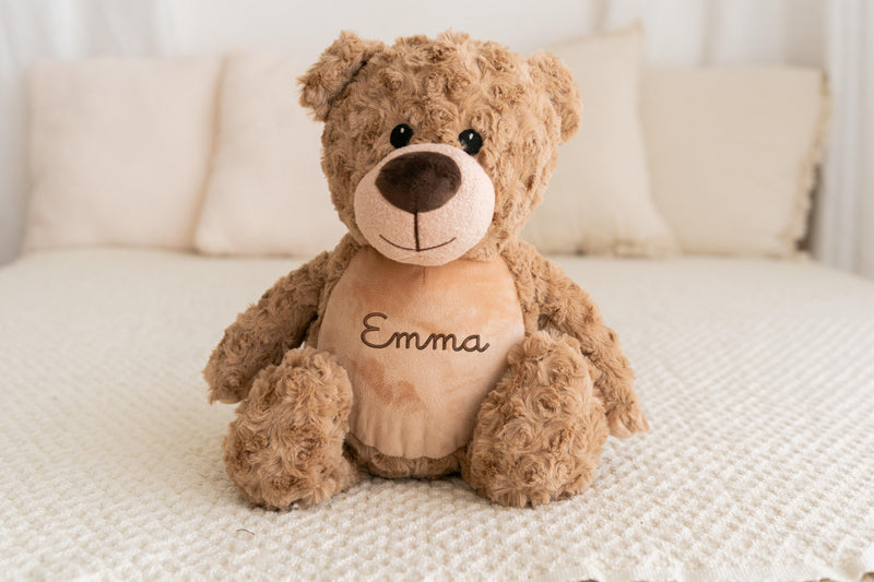 Peluche "Bear" Beige 42cm con Nome ricamato