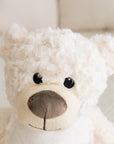 Peluche "Ours" Crème 42cm avec prénom brodé
