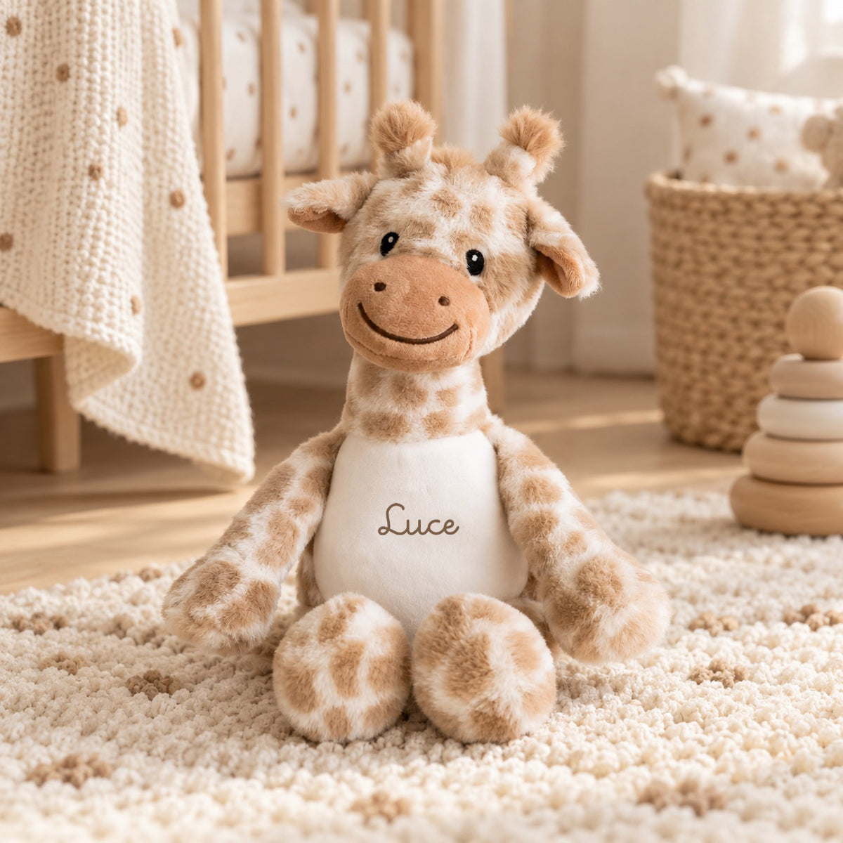 Peluche Animaletti 19cm con Nome Stampato
